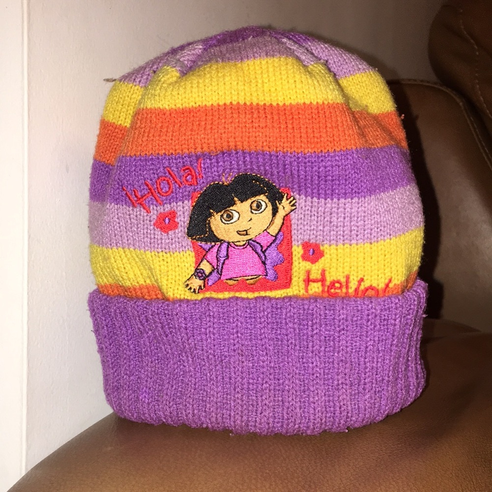 Vintage from 2001 Dora the Explorer hat size 2-6